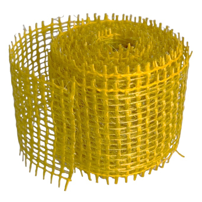 Jutová stuha žlutá (3m)