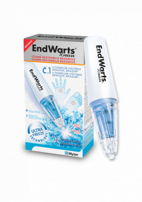 EndWarts FREEZE kryoterapie bradavic 7.5g