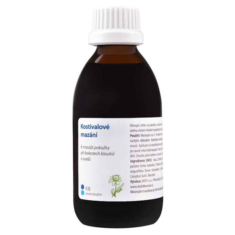 DĚDEK KOŘENÁŘ Kostivalové mazanie K8 200 ml