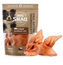 DOG SNAQ Vepřové ucho sušené 4 ks