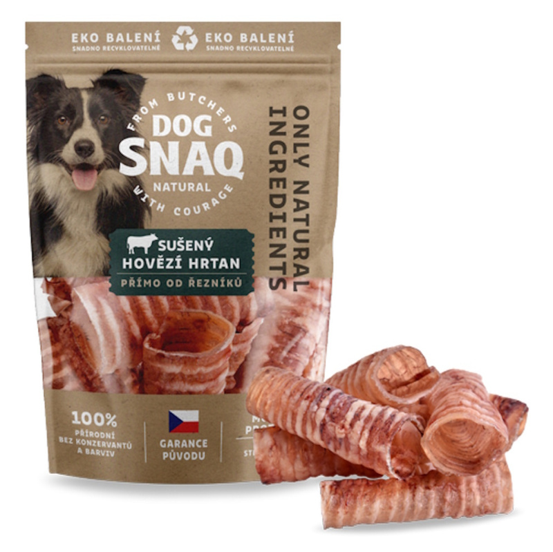 DOG SNAQ hovězí hrtan sušený 300 g
