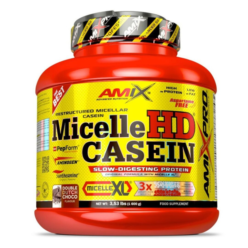 Amix Nutrition MicelleHD Casein 1600g - čokoláda, kokos