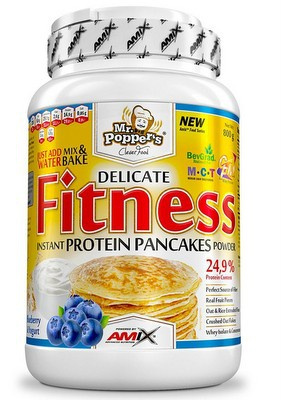 AMIX Fitness Protein Pancakes, 800 g Příchuť: Borůvka/Jogurt