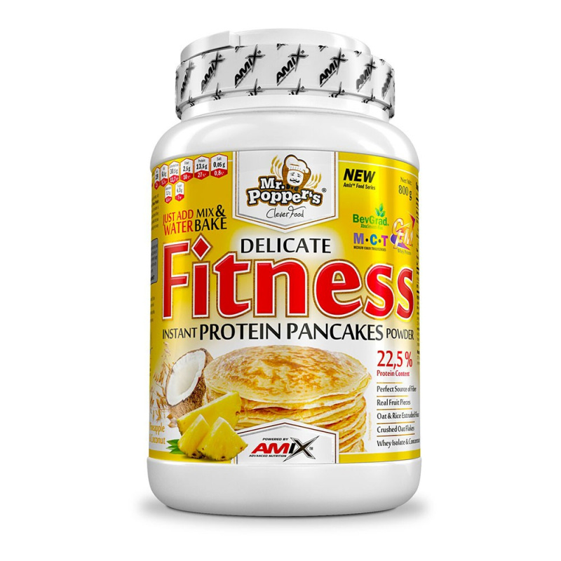 Amix Nutrition Amix Fitness Protein Pancakes 800g - jogurt/jahoda
