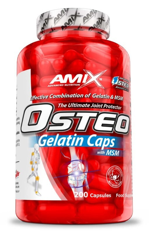 Amix OsteoGelatin + MSM Množství: 200 tablet