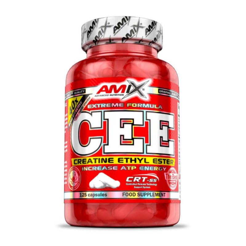 AMIX CEE Creatine Ethyl Ester HCL Množství: 125 kapslí
