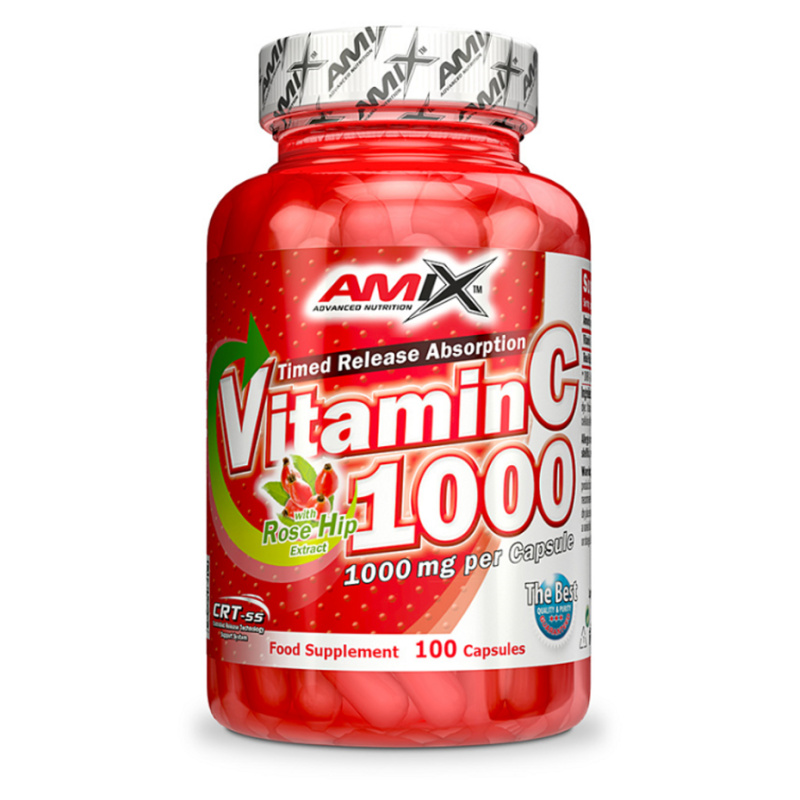 AMIX Vitamin C 1000 mg, 100 kapslí