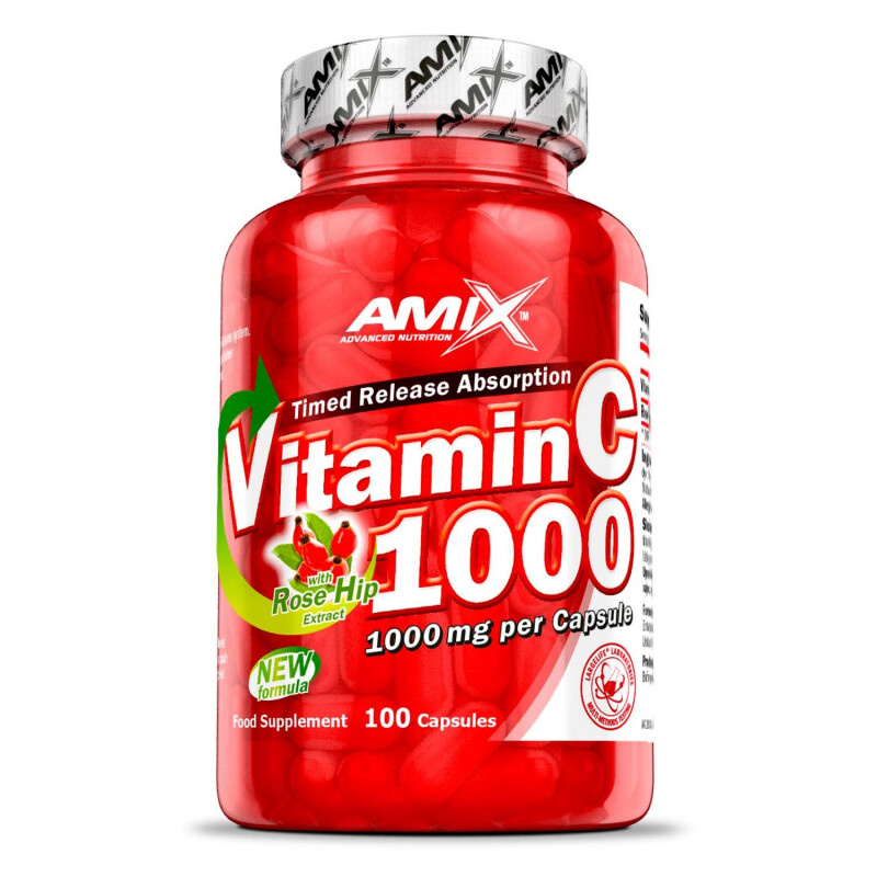 AMIX Vitamin C 1000 mg, 100 kapslí