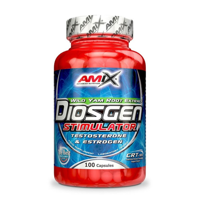 AMIX Diosgen Stimulator, 100 kapslí