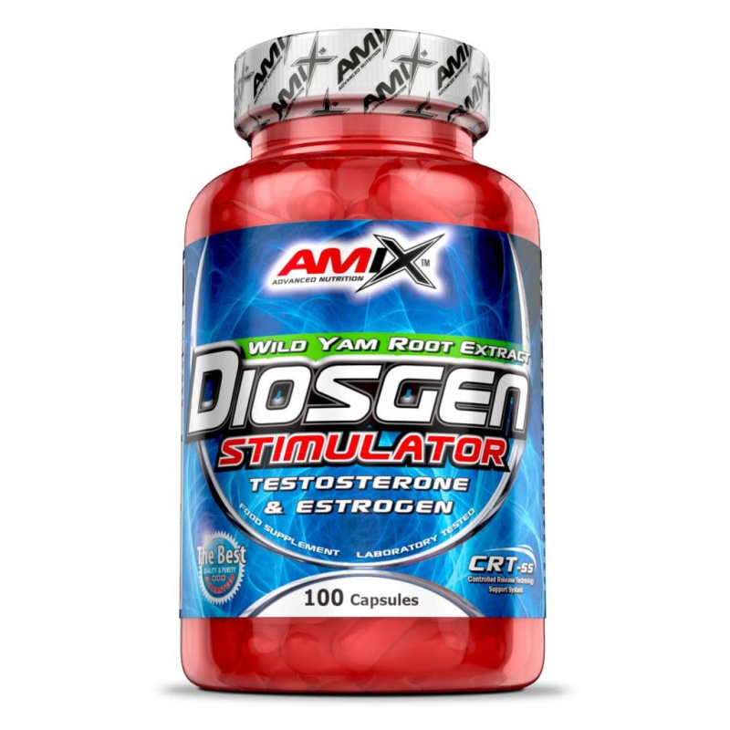 AMIX Diosgen Stimulator, 100 kapslí