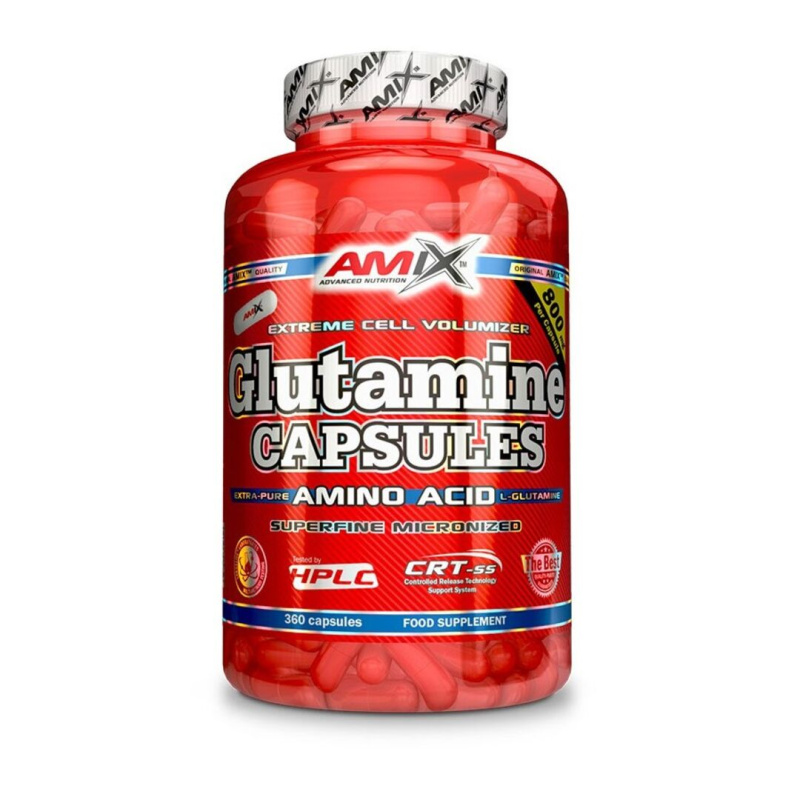 AMIX Glutamine 800mg, 360 kapslí
