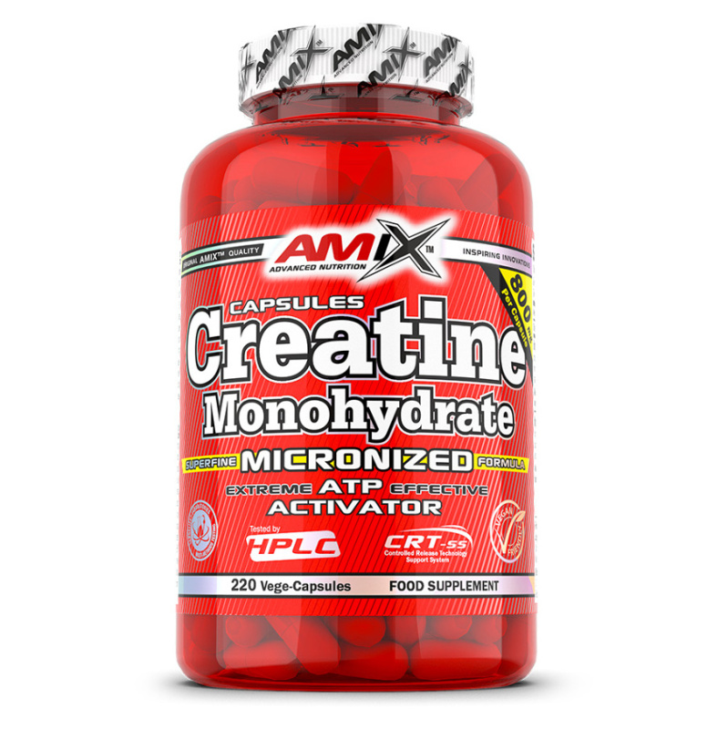 AMIX Creatine Monohydrate 750 mg, 220 kapslí Balení: 220 kapslí