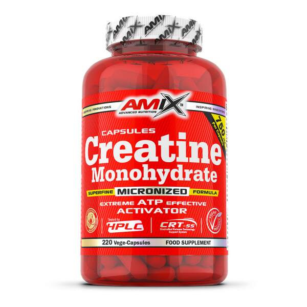 AMIX Creatine Monohydrate 750 mg, 220 kapslí Balení: 220 kapslí