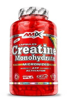 AMIX Creatine Monohydrate 750 mg, 500 kapslí Balení: 500 kapslí