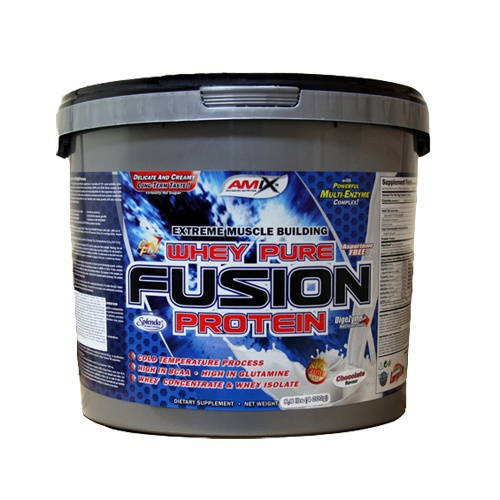 AMIX Whey Pure Fusion Protein 4000 g Příchuť: Čokoláda