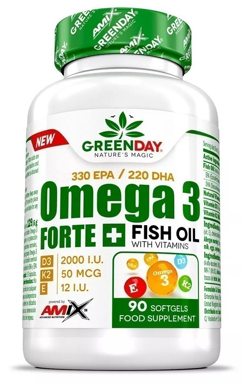 Amix Nutrition Amix Omega 3 Forte+ 90 kapslí