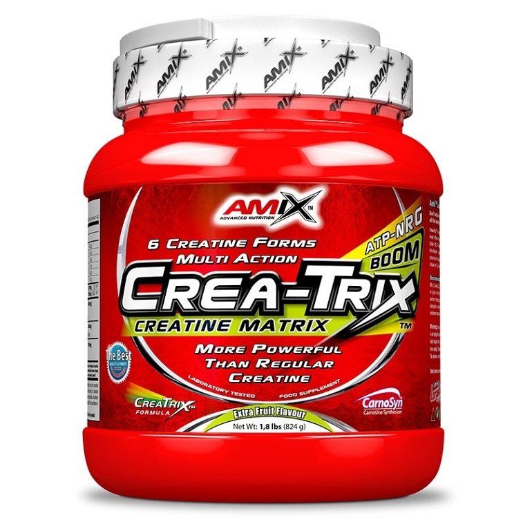 AMIX Crea-trix (Kreatin), 824 g Příchuť: Citrón