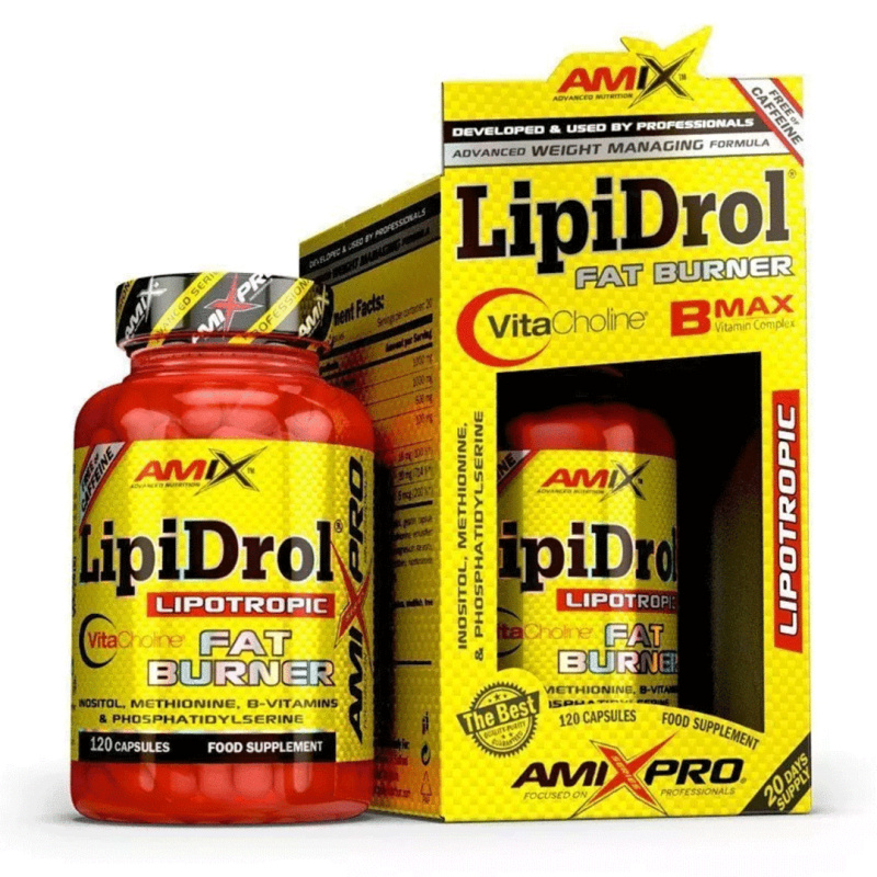 Amix Nutrition LipiDrol Fat Burner - 120 kapslí