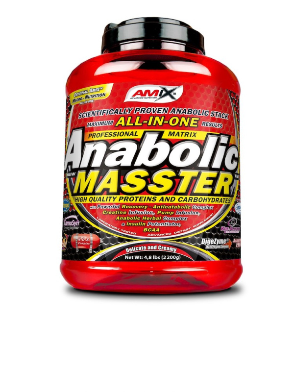 AMIX Anabolic Masster All-in-one Protein, 2200 g Příchuť: Jahoda