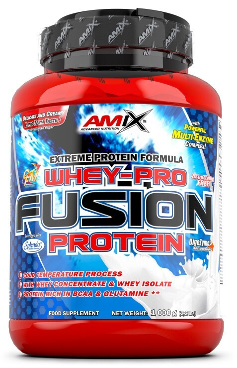 Amix Nutrition Whey Pure Fusion Protein 1kg - meloun, jogurt