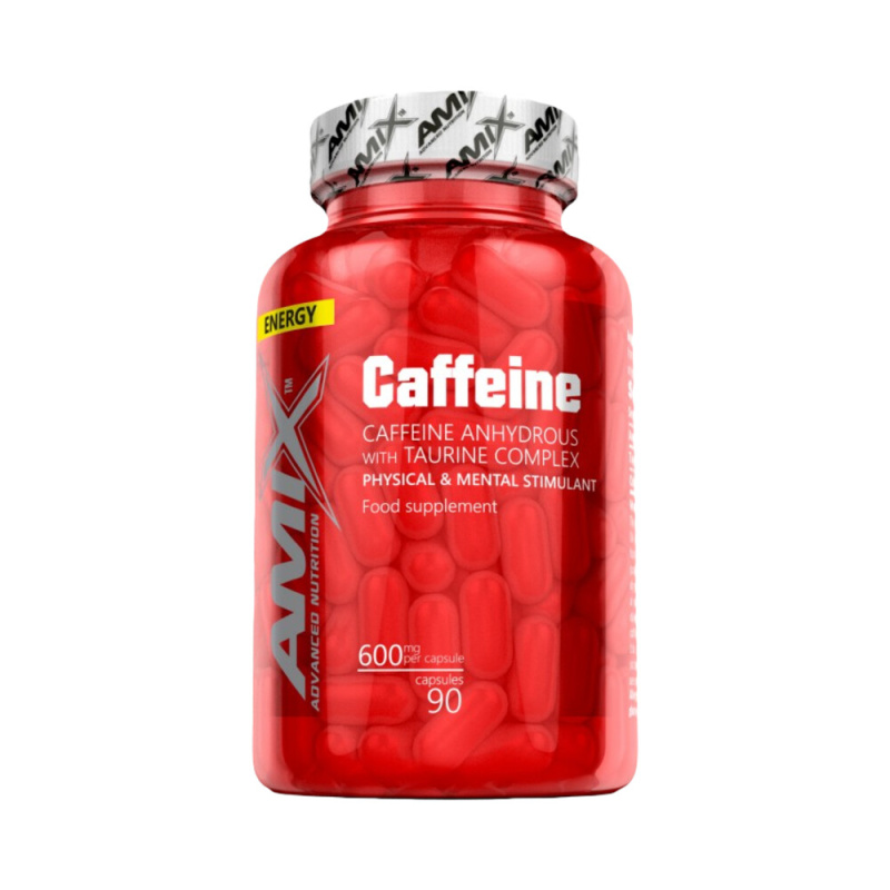 AMIX Caffeine with Taurine 90 kapslí