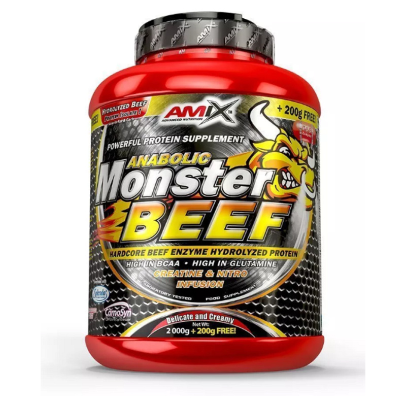 AMIX Anabolic Monster Beef 2200 g Příchuť: Lesní ovoce