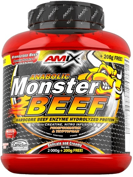 AMIX Anabolic Monster Beef 2200 g Příchuť: Lesní ovoce