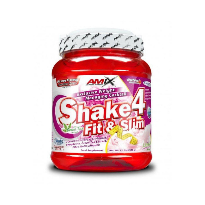 AMIX Shake 4 Fit&Slim 1000 g Příchuť: Vanilka