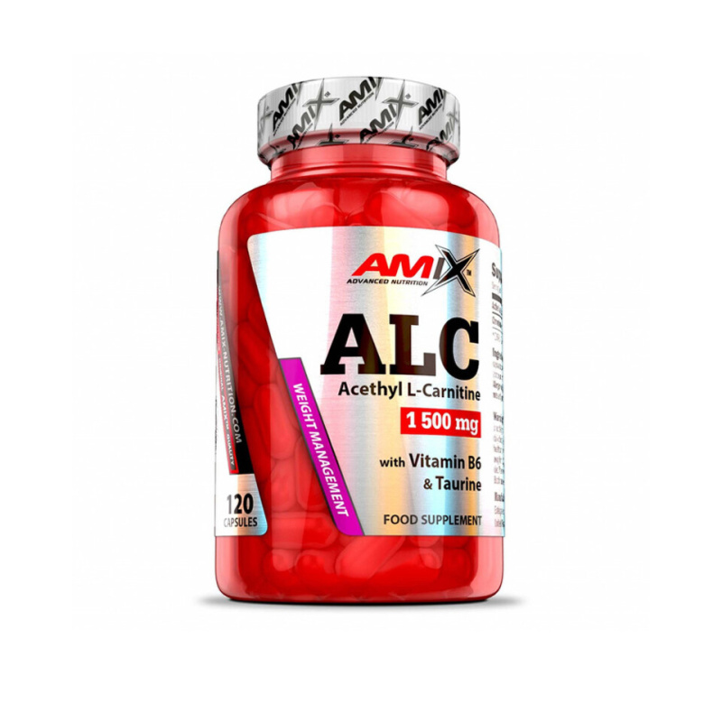 AMIX ALC s Taurinem + Vitamín B6, 120 kapslí