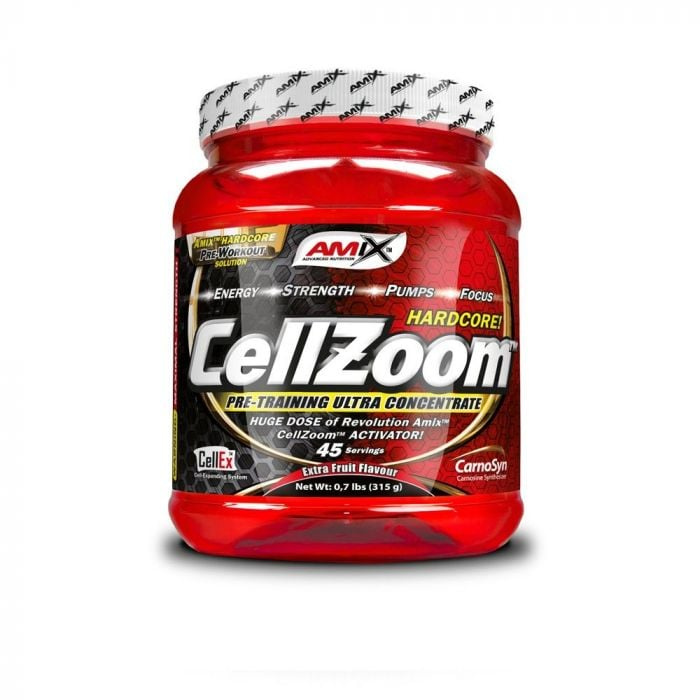 AMIX CellZoom Hardcore, 315 g Příchuť: Letní ovoce