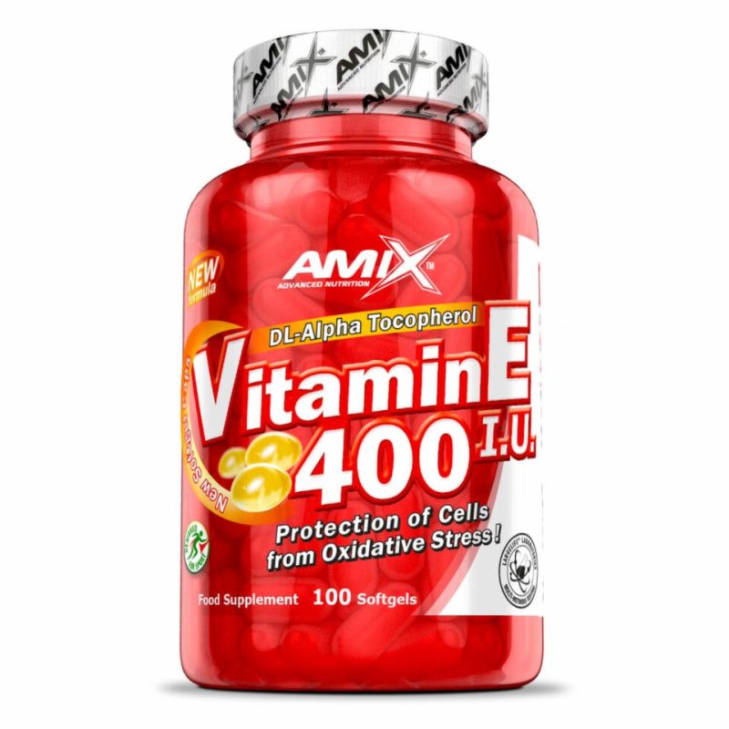 AMIX Vitamin E 400 IU 100 kapslí