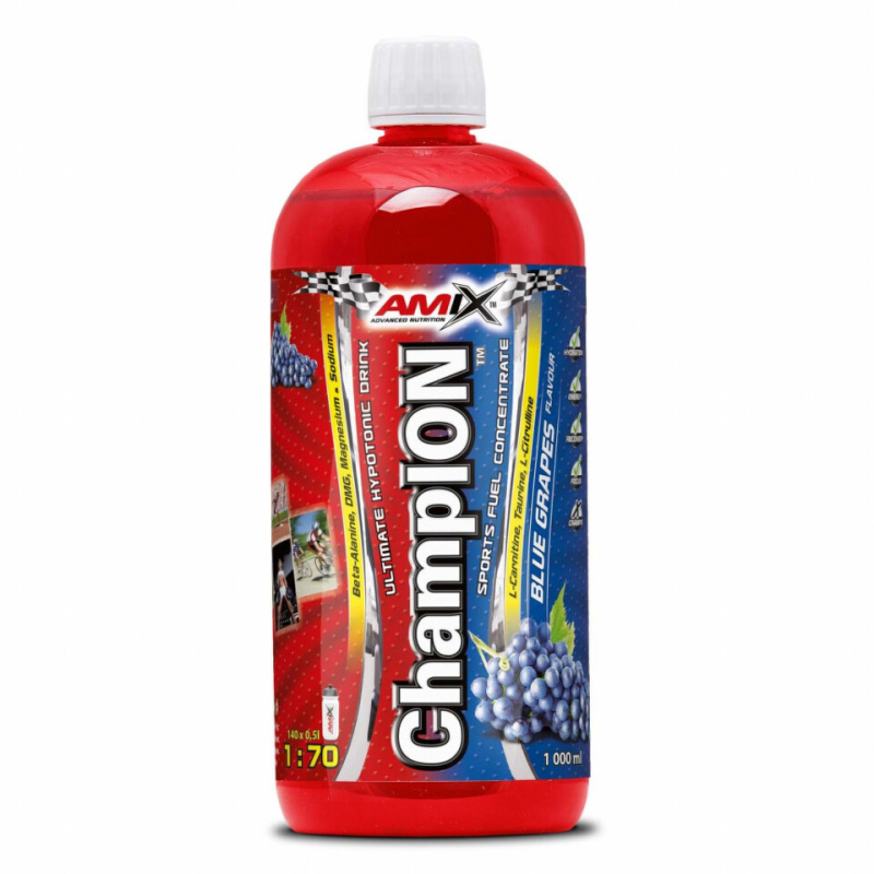 Amix Nutrition ChampiON Sport Fuel 1000ml - modrý hrozen