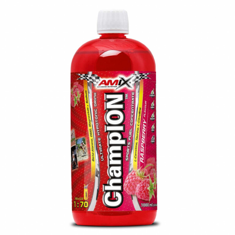 AMIX ChampION Sports Fuel 1000ml Příchuť: Malina