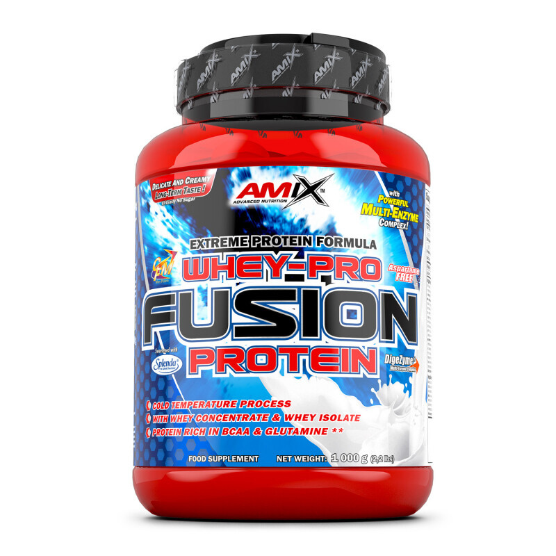 AMIX Whey Pure Fusion Protein, 1000 g Příchuť: Mocha/Čokoláda/Coffe