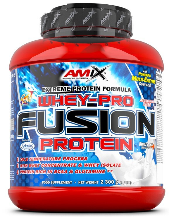 AMIX Whey Pure Fusion Protein 2300 g Příchuť: Mocha/Čokoláda/Káva