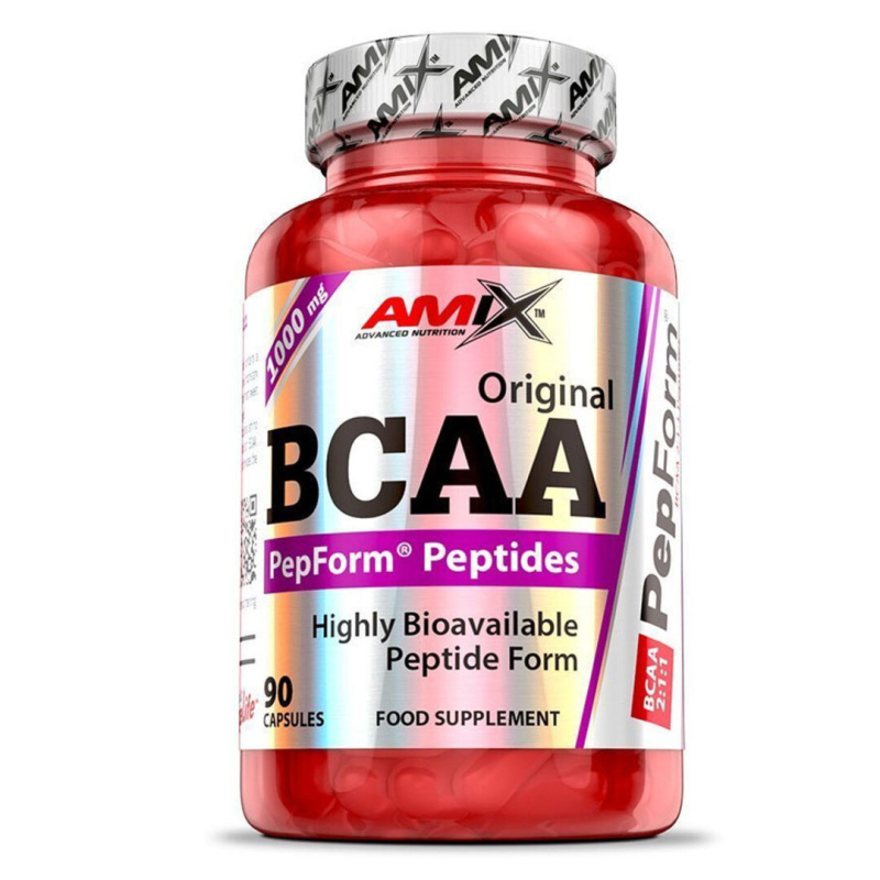AMIX Peptide PepForm BCAA 500 mg, 90 kapslí