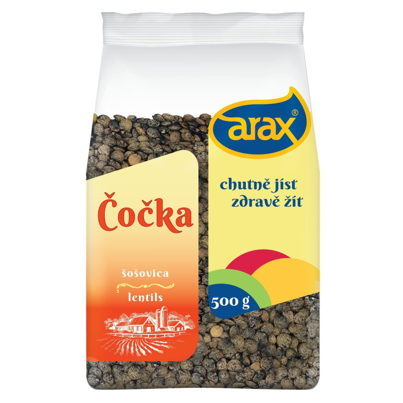 ARAX Čočka zelená francouzská