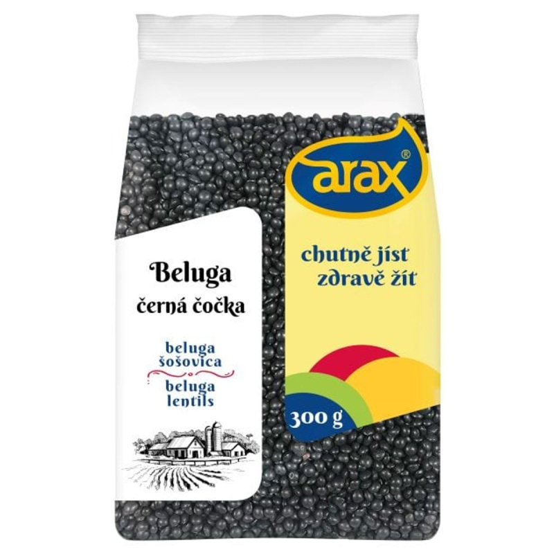 ARAX Čočka černá BELUGA