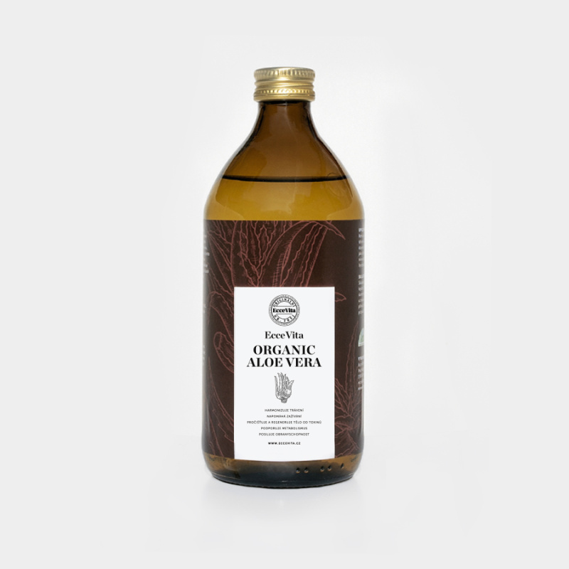 EcceVita Organic Aloe Vera, Ecce Vita, 1 l