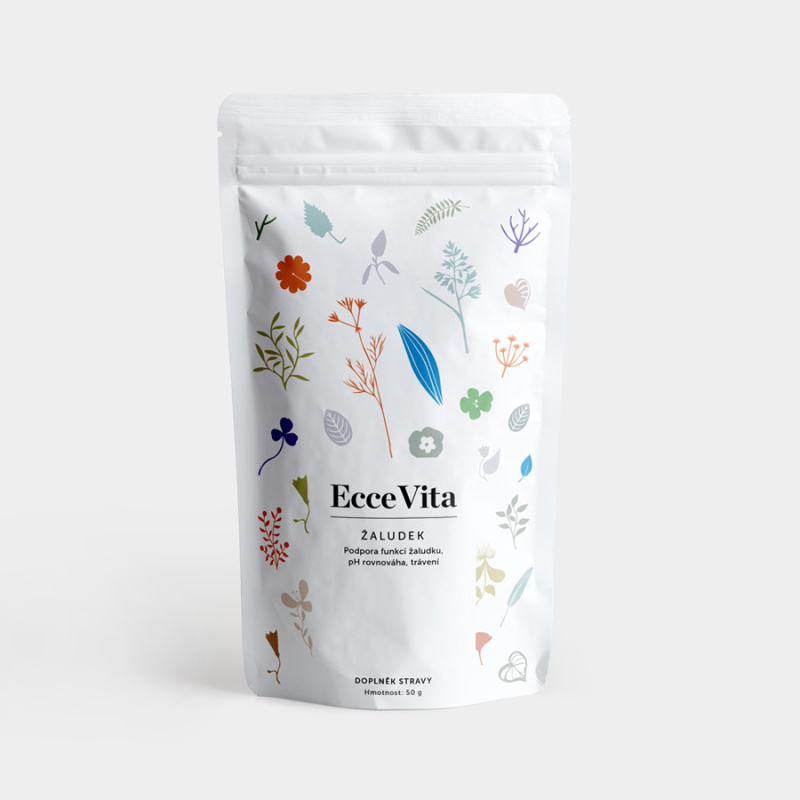 EcceVita Bylinný čaj Žaludek, 50g