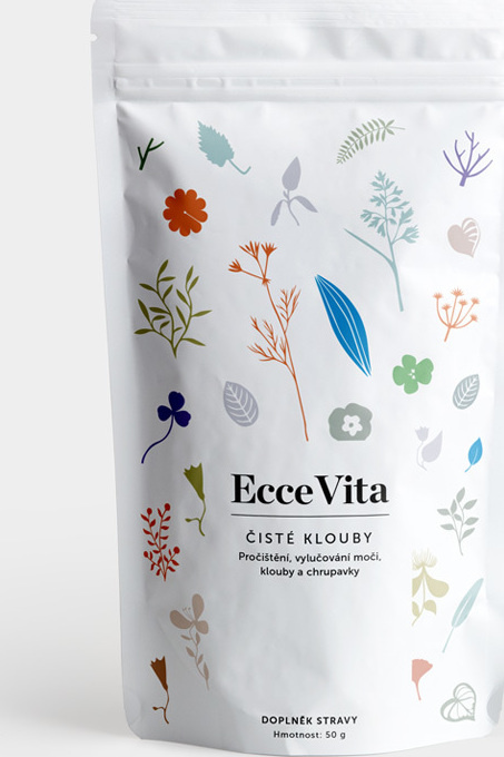 EcceVita Bylinný čaj Čisté klouby, 50g