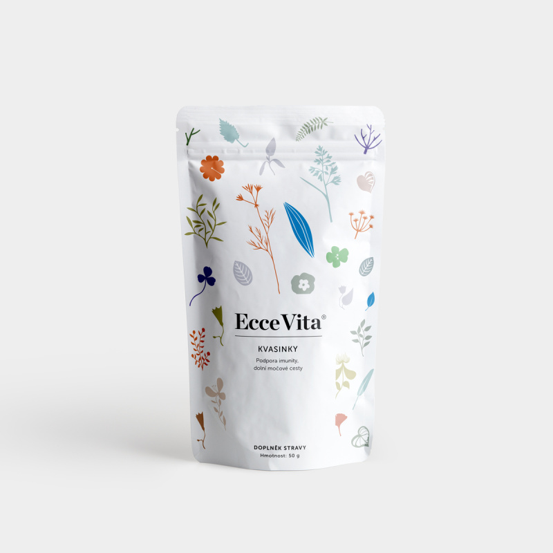 EcceVita Bylinný čaj Kvasinky (Gynhelp), 50g