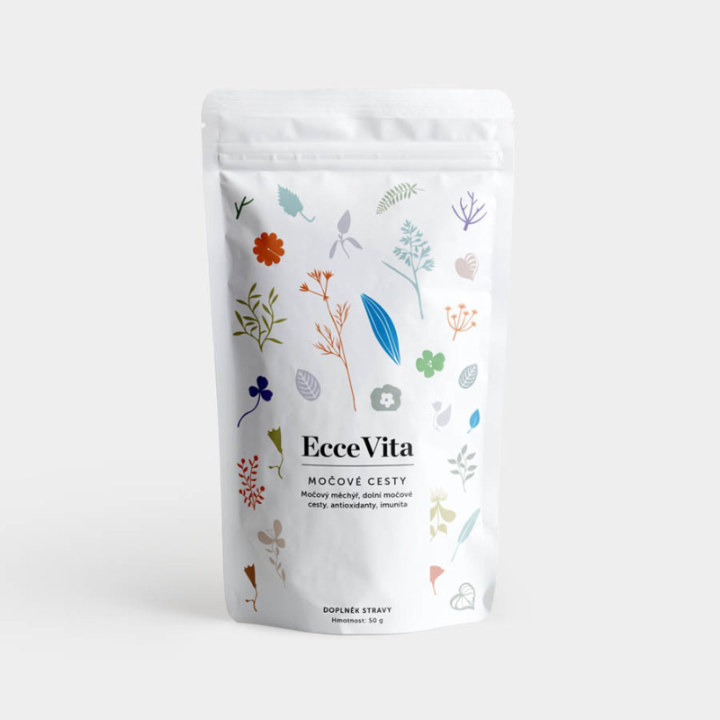 EcceVita Bylinný čaj Močové cesty, 50g