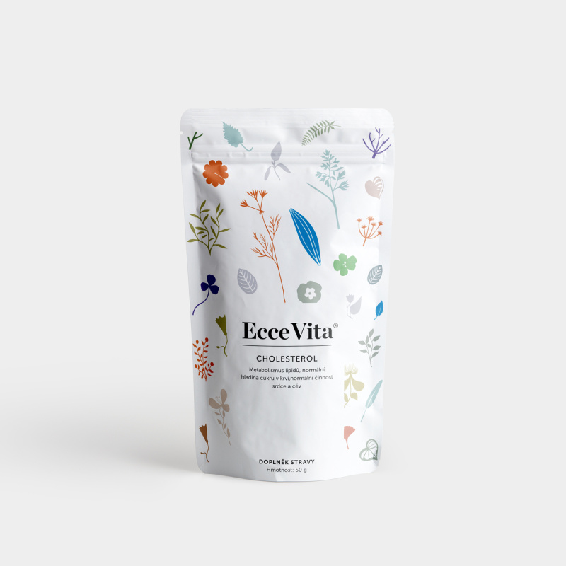 EcceVita Bylinná směs Cholesterol, 50g