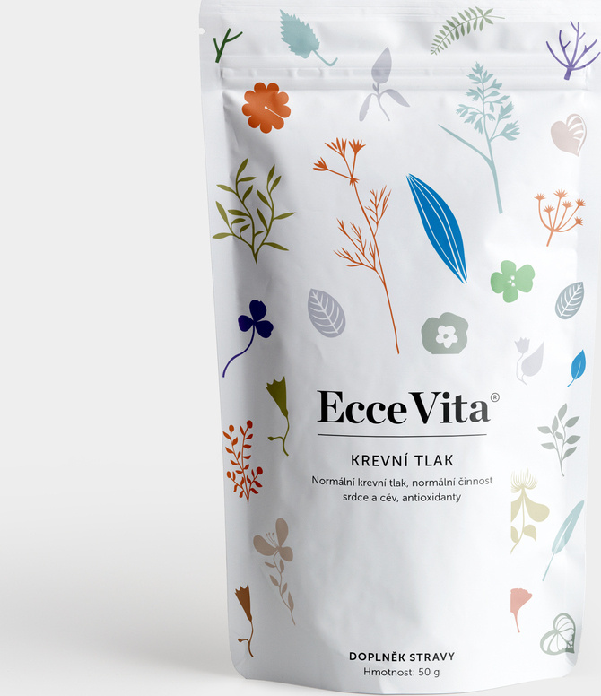EcceVita Bylinná směs Krevní tlak, 50g