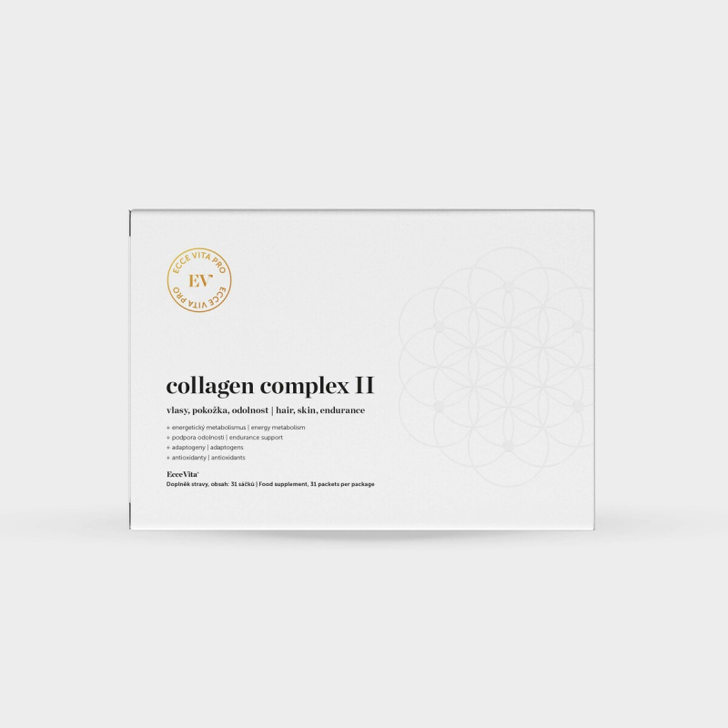 EcceVita Collagen Complex II, 31 sáčků
