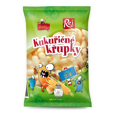 Pan Křupka Kukuřičné křupky jemně solené, bez lepku