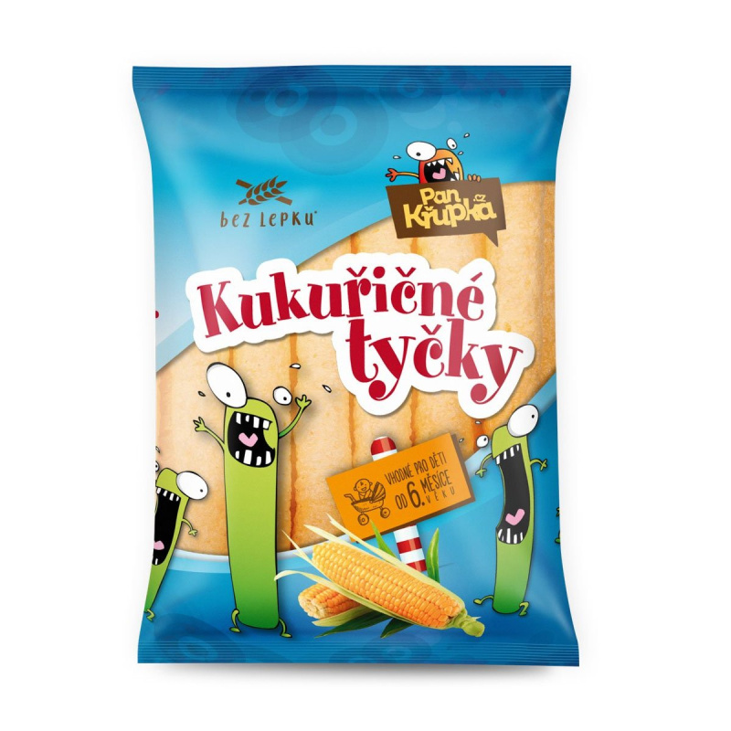 Pan Křupka Kukuřičné tyčky bez lepku