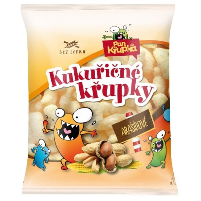 Pan Křupka Křupky kukuřičné arašídové