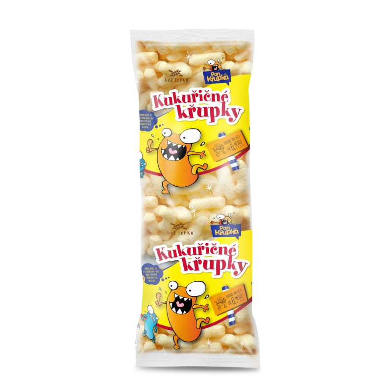 Pan Křupka Kukuřičné křupky bez soli